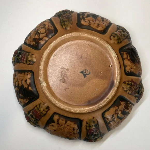 1920s Roseville Pottery Florentine low bowl - Picture 4 of 16